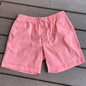 Vineyard Vines men’s coral elastic waist shorts